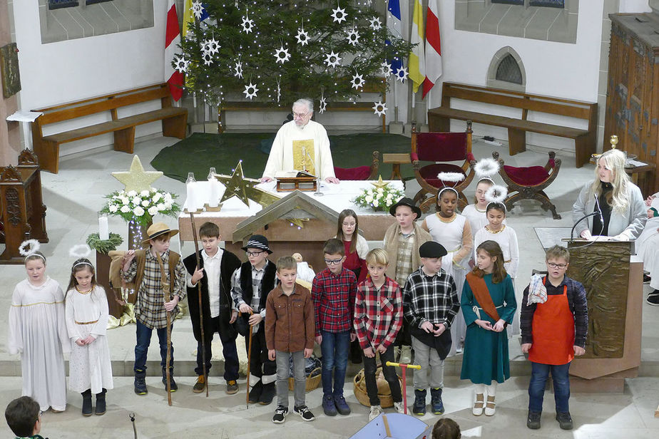 Kinderchristmette mit Krippenspiel